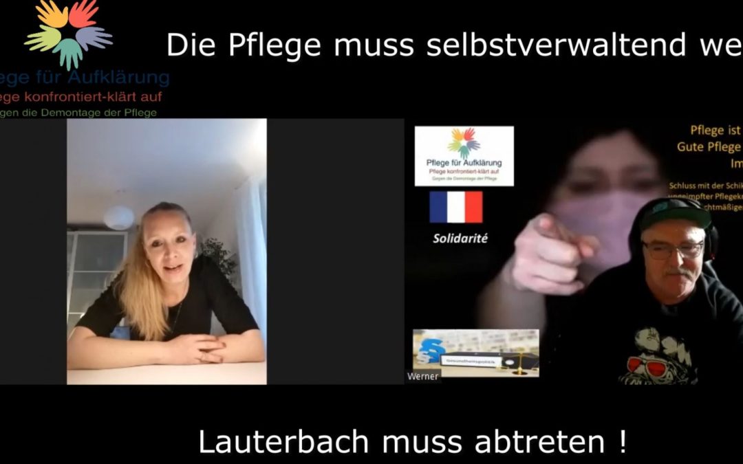 Erfahrungsbericht von Pflegefachkraft Sarah, Kollegin und geimpft. Wie hat sie den Corona Wahn erlebt